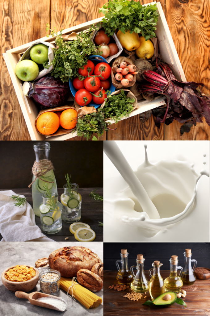 Frisches Obst und Gemüse